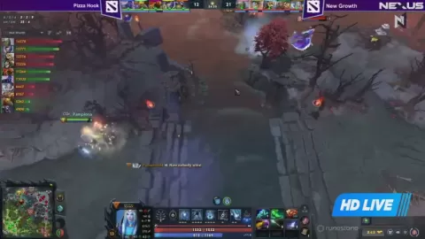 Poster siaran New Growth VS Pizza Hook